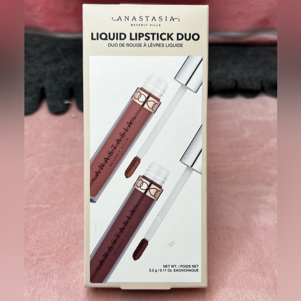 Anastasia liquid Lipstick Duo - Crush & Dusty Rose